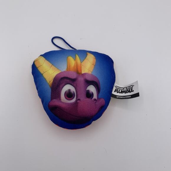 2023 McDonald’s Happy Meal Crash Team Rumble #5 Coco And Spyro Plush - Picture 1 of 5